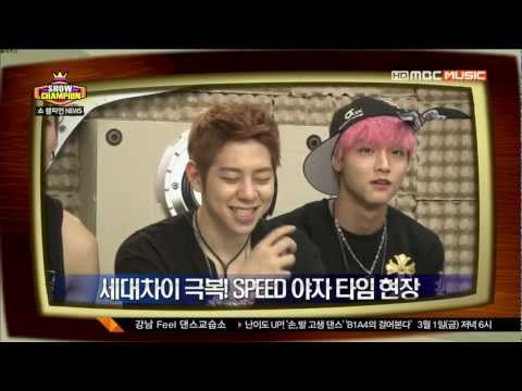 130227 MBC Music 쇼챔피언 스피드 cut