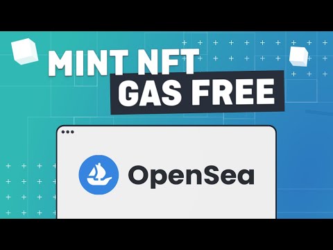 How To Mint NFT On Opensea For Free - No Gas Fees