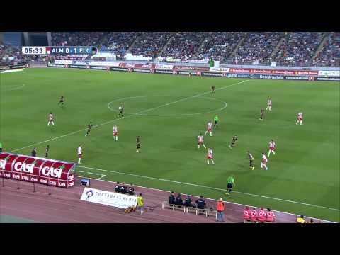 Goal of Víctor (0-1) UD Almería - Elche CF - HD