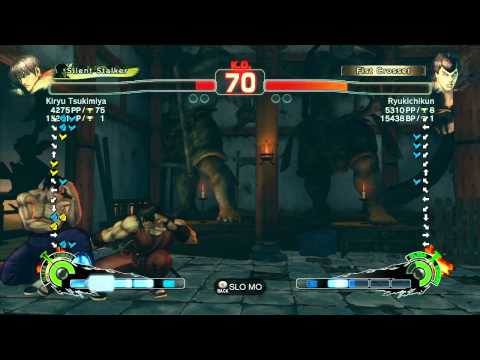 SSF4 AE: Kiryu Tsukimiya (Guy) vs Ryukichikun (FeiLong) - Ranked Match (720p HD)