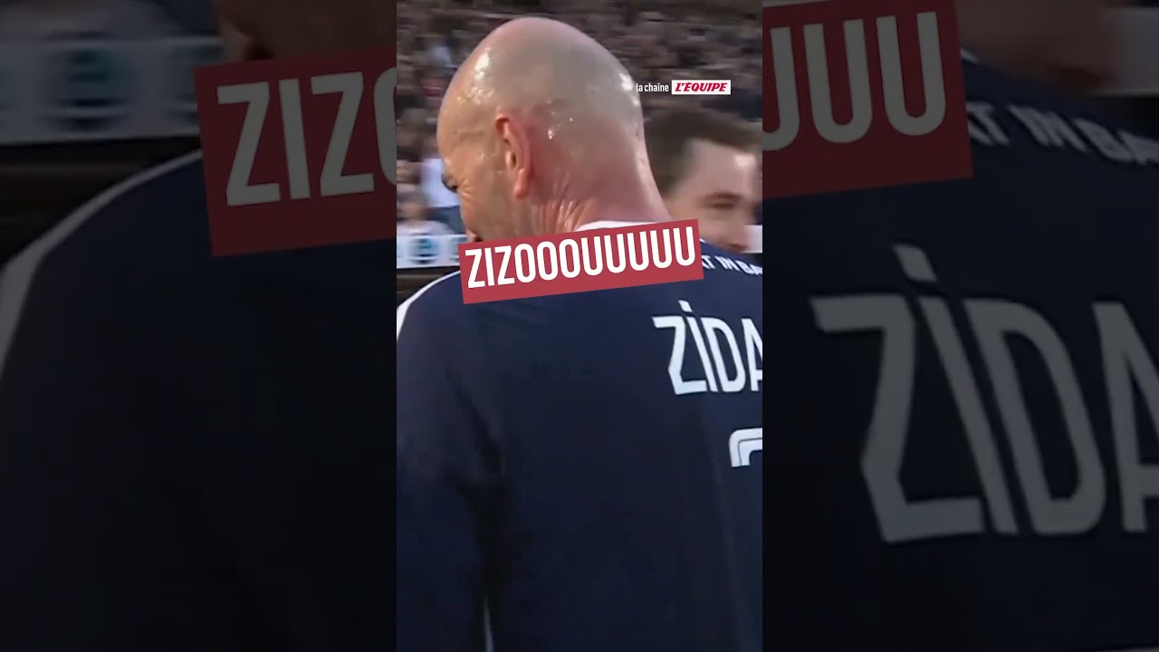 🥹L'ovation de Chaban-Delmas pour Zidane #shorts #football #zidane
