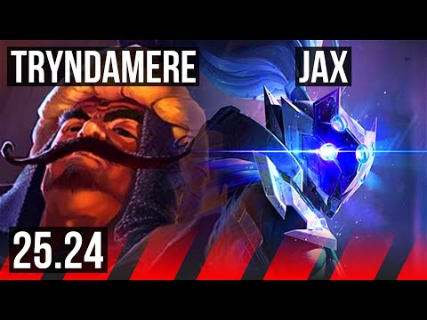TRYNDAMERE vs JAX (TOP) | Good KDA: 6/2/10 | KR Master | 25.24