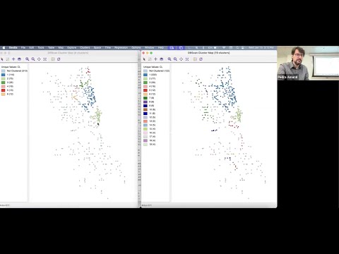 GeoDa Demo: Local Clusters