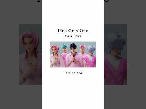 Pick Only One Saja Boys From Kpop Demon Hunters | Date edition #shorts #kpopdemonhunters #sajaboys