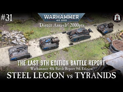 Tyranids vs Astra Militarum 'Steal Legion' Warhammer 40k 9th Edition Battle Report