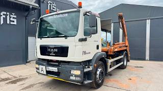 MAN TGM 18.280 skip loader truck for sale - Image 4 | Autoline US MAN TGM 18.280 skip loader truck | Image 4 - Autoline