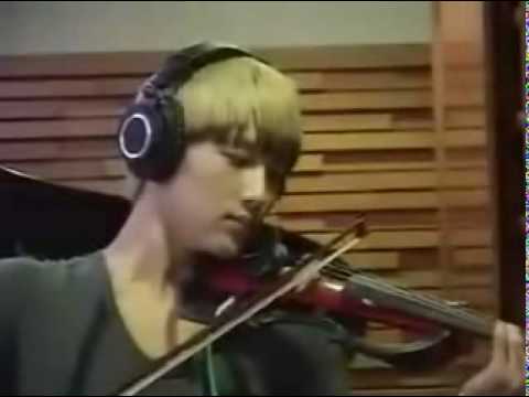 ZE:A Siwan (violin) & Hyungsik (vocals) - Snow Flower