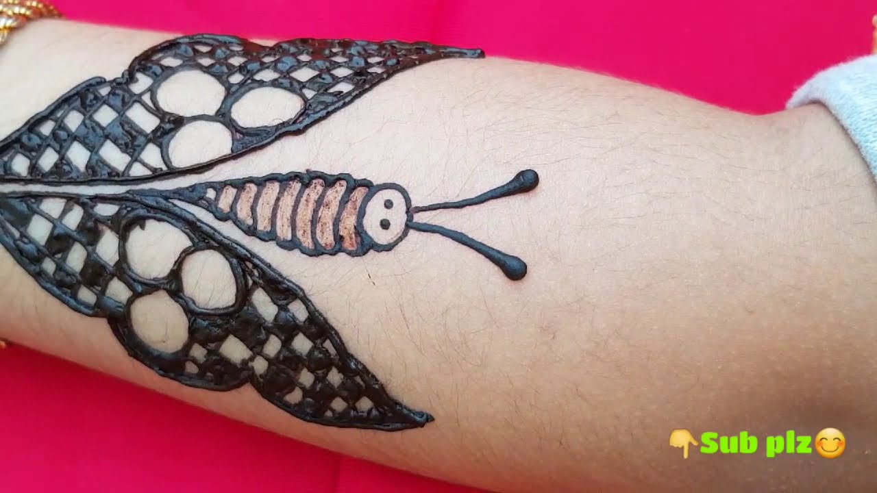Butterfly Mehndi Design | Beautiful Unique Design || Best Mehndi Design || مہندی ڈیزاین