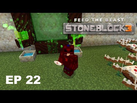 Stoneblock 3 - Episode 22 - Kekimurus Elven Portal