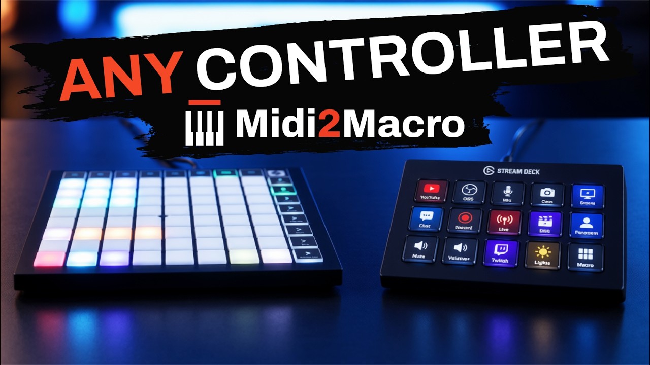 Use your Launchpad as a Stream Deck | Midi2Macro 2 Preview