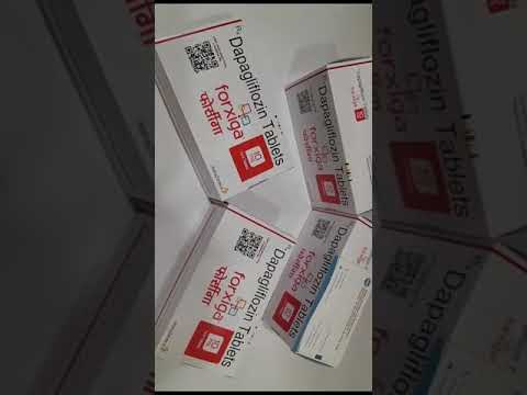 Forxiga 10mg tablet/dapagliflozin (10mg)/astrazeneca/ type 2...