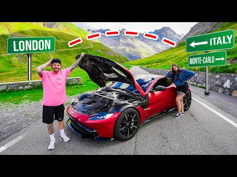 REBUILDING A WRECKED ASTON MARTIN VANTAGE THEN DRIVING IT 2611 MILES