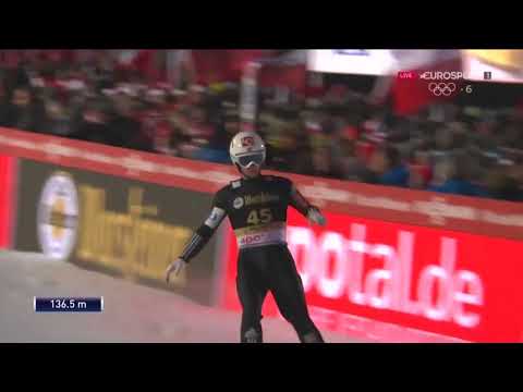 Anders Fannemel 136.5 m Willingen 2018 (English Commentary)