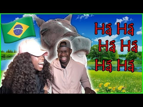 😂😂 TENTE NÃO RIR COM A MINHA IRMA ELA CHOROU - BLACK REACTION