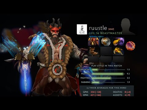 Dota 2 Replay 7.32E ruustle's Beastmaster DogChamp vs 5RATFORCESTAFF