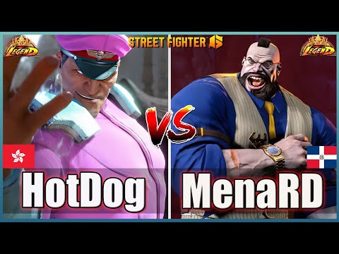 Street Fighter 6 🔥HotDog29 (M Bison)  Vs  MenaRD (ZANGIEF) 🔥Best Room Match🔥FightingGameWorldX