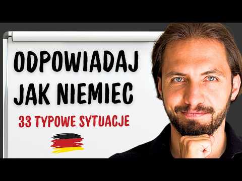 33 typical answers in everyday situations | learning German | German course | lesson 287