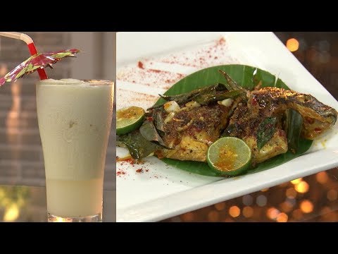 Ruchi Vismayam l EPI - 75 Karimeen pollichathu & Coconut Passion Fruit Punch | Mazhavil Manorama