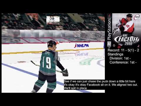 NHL FaceOff 2000 - Season 01 - Game 19 vs San Jose