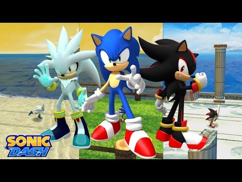 Sonic Dash (iOS) - Sonic vs. Shadow vs. Silver