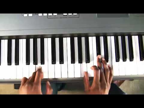 I Look To You piano tutorial thumbnail