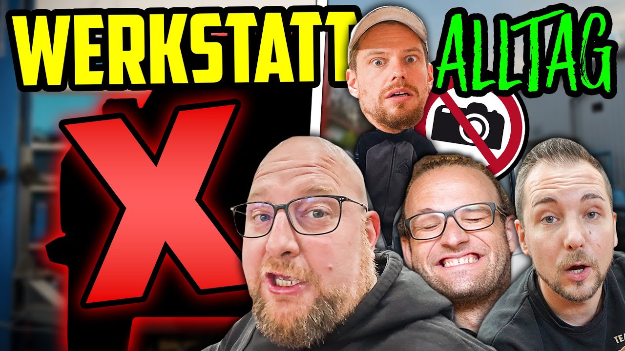 PROJEKT steht auf der KIPPE! - Werkstattalltag Halle77 - Marco nimmt EUCH mit!