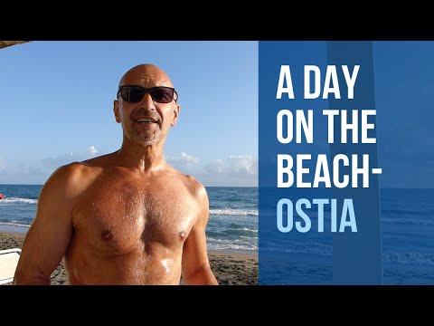 A Day on the Beach Near Rome - Ostia
