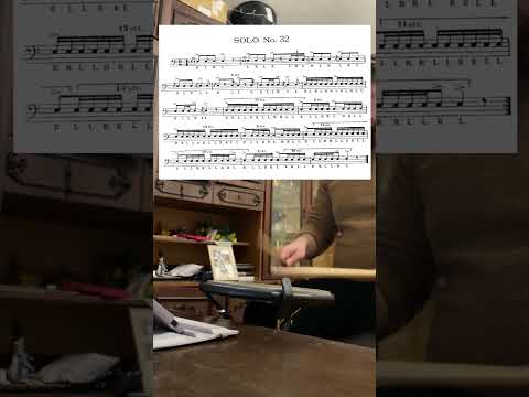 Charley Wilcoxon Solo 32 #drums #snaredrum #music