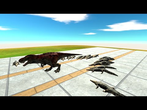 Run Away From Hungry Crocodiles - Animal Revolt Battle Simulator