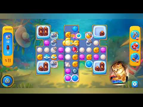 Fishdom 2022, no Boosters,  10090  level  -  прохождение без бустеров,  10090  уровень.