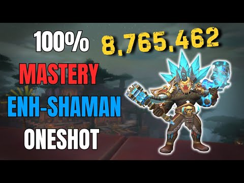 100% MASTERY Enhancement Shaman Is Actually BROKEN! Best Build, Stats & Burst Rotation