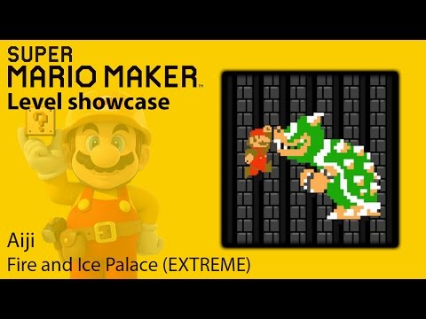 Super Mario Maker - Level Showcase - Fire and Ice Palace (EXTREME)