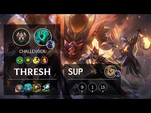 Thresh Support vs Bard - BR Challenger Patch 10.9