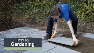 How to lay a patio with Wickes