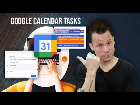 How to set Google Calendar tasks vs. events