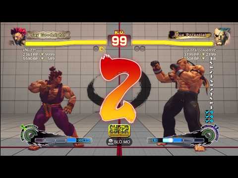xNuzzt (Akuma) vs justarookie89z (Sagat)_SFAE_HD
