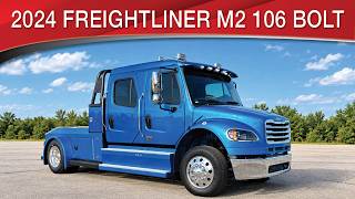 A preview image of the linked video showcasing 2024 Freightliner M2 106 Bolt