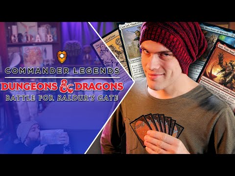 Commander Legends - Battle for Baldurs Gate Draft & Gameplay