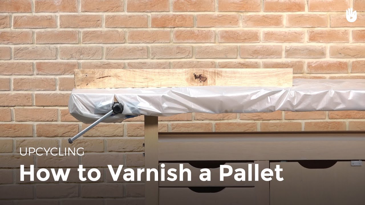 How to Varnish Wood Recycling Pallets Sikana