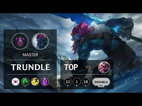 Trundle Top vs Irelia - KR Master Patch 9.10