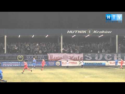 2011.11.12 Hutnik Nowa Huta - Halniak Maków Podhalański I połowa ( kibice )