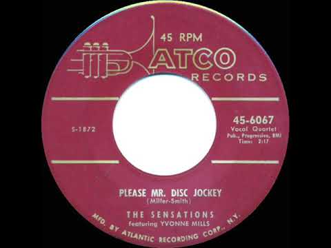 1956 Sensations - Please Mr. Disc Jockey