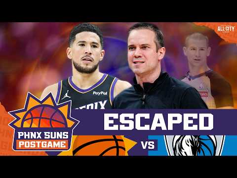 POSTGAME: Phoenix Suns HOLD STRONG In MUCH-NEEDED Win Despite Refs vs Mavs
