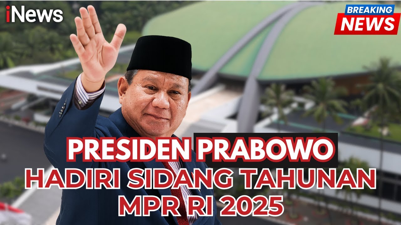 🔴BREAKING NEWS PIDATO KENEGARAAN PRESIDEN PRABOWO |15/08
