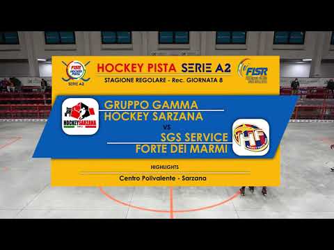 Highlights SERIE A2 2020/21- Gruppogamma Hockey Sarzana - SGS Service Forte dei Marmi (3 - 4)