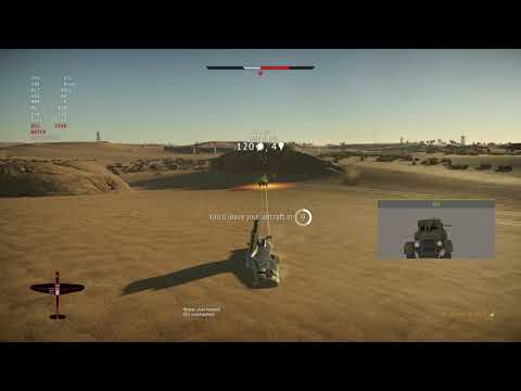 War Thunder perfect crash landing