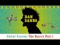 Dan Zanes Guitar Lesson - Basics Part 1
