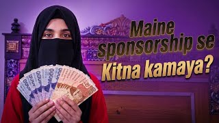 How Much I Earned From Sponsorships on YouTube! Non-Monetized Channel Guide