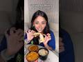 First Time Trying Indian Food Minivlog Ytshorts Shorts