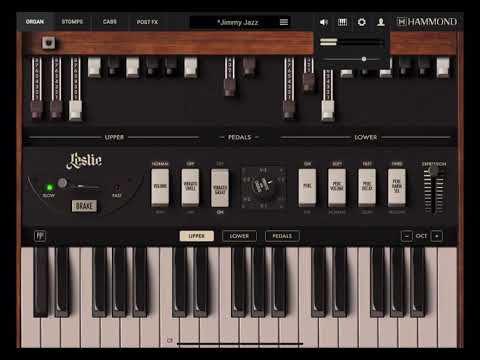 Jam on hammond b3x ipad pro app